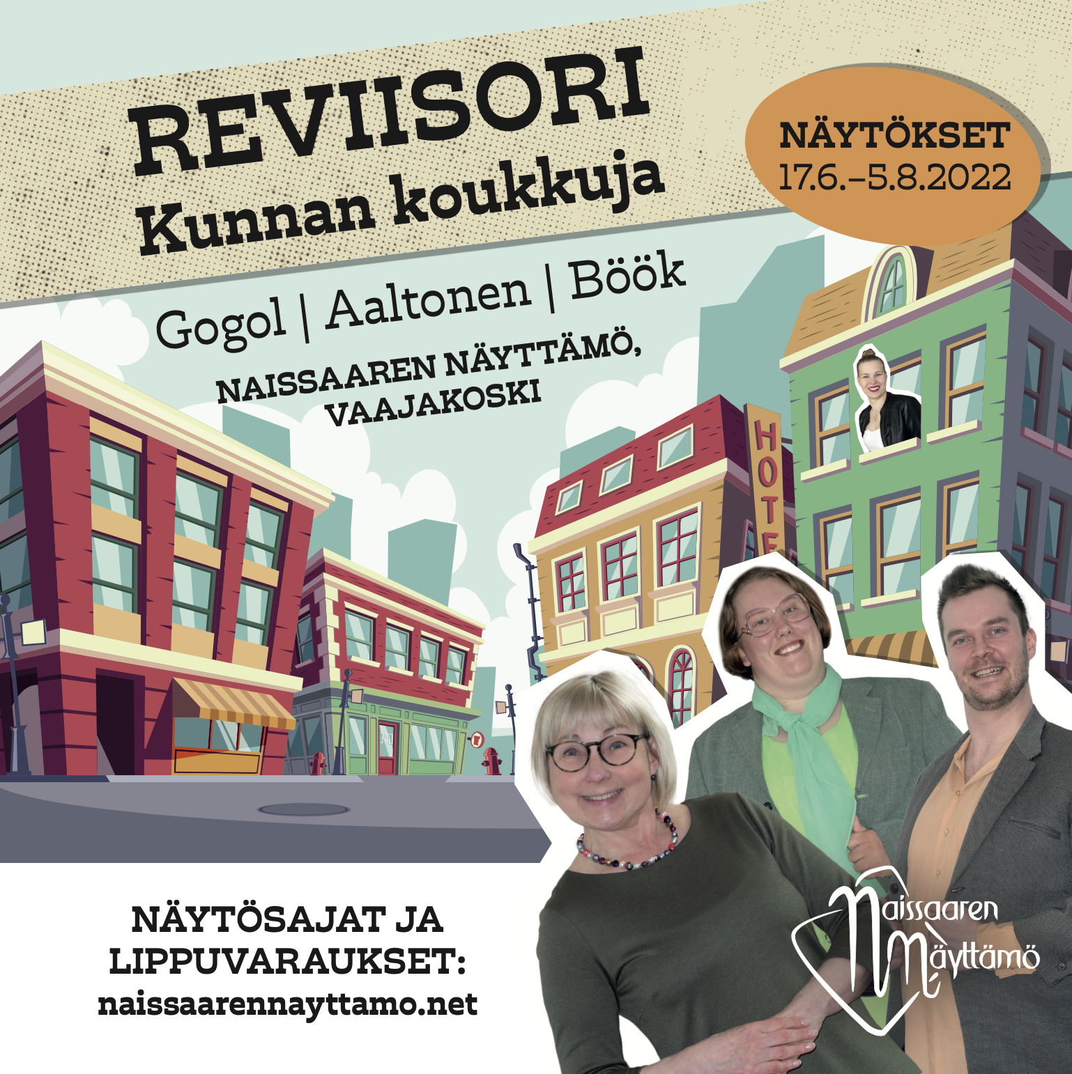 Oman edun tavoittelua Vaajakoskella 17.6.-5.8.2022 Reviisori – Kunnan koukkuja
